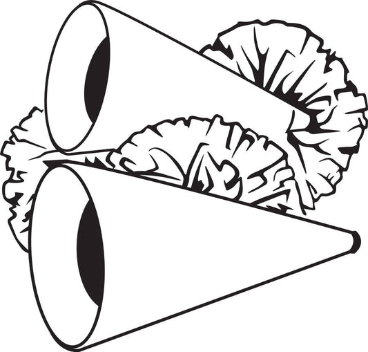 CHEER HORN SVG