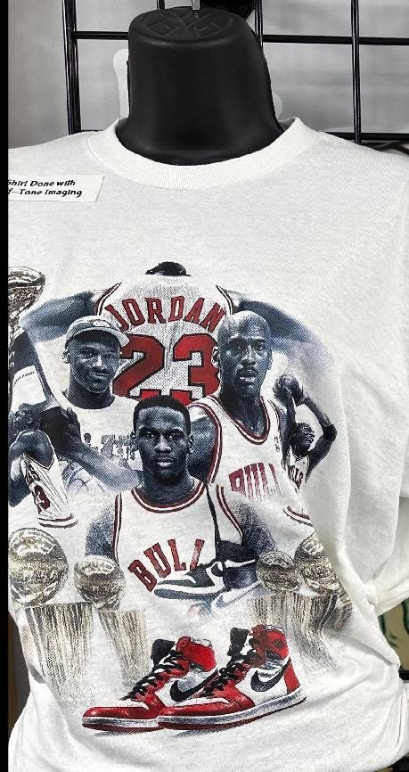 MJ DTF half-tone image