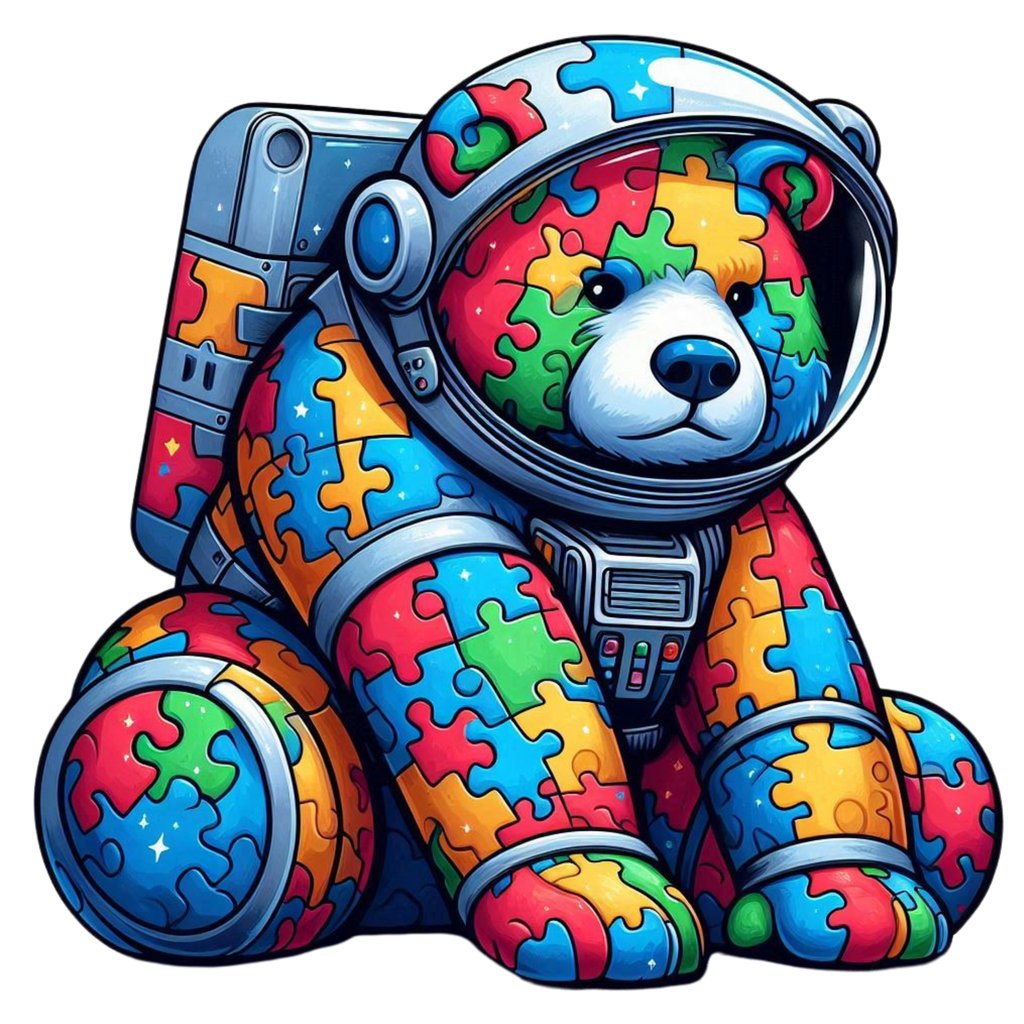 Autism Space Bear Transfer