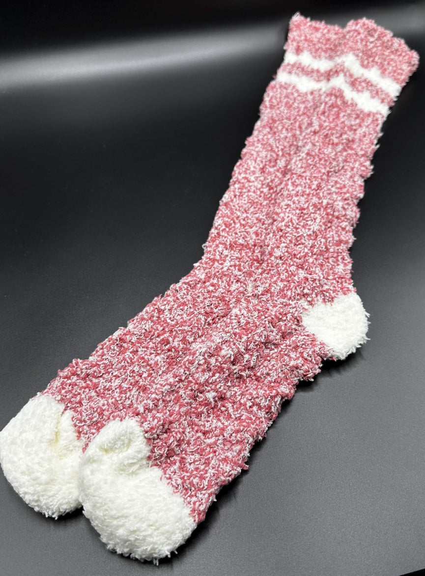 Knee High Fluffy Socks