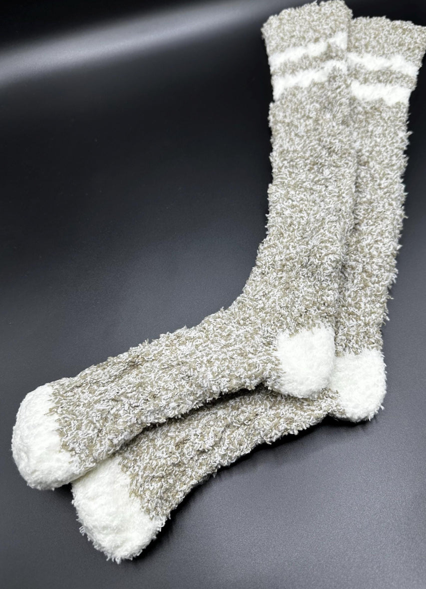 Knee High Fluffy Socks