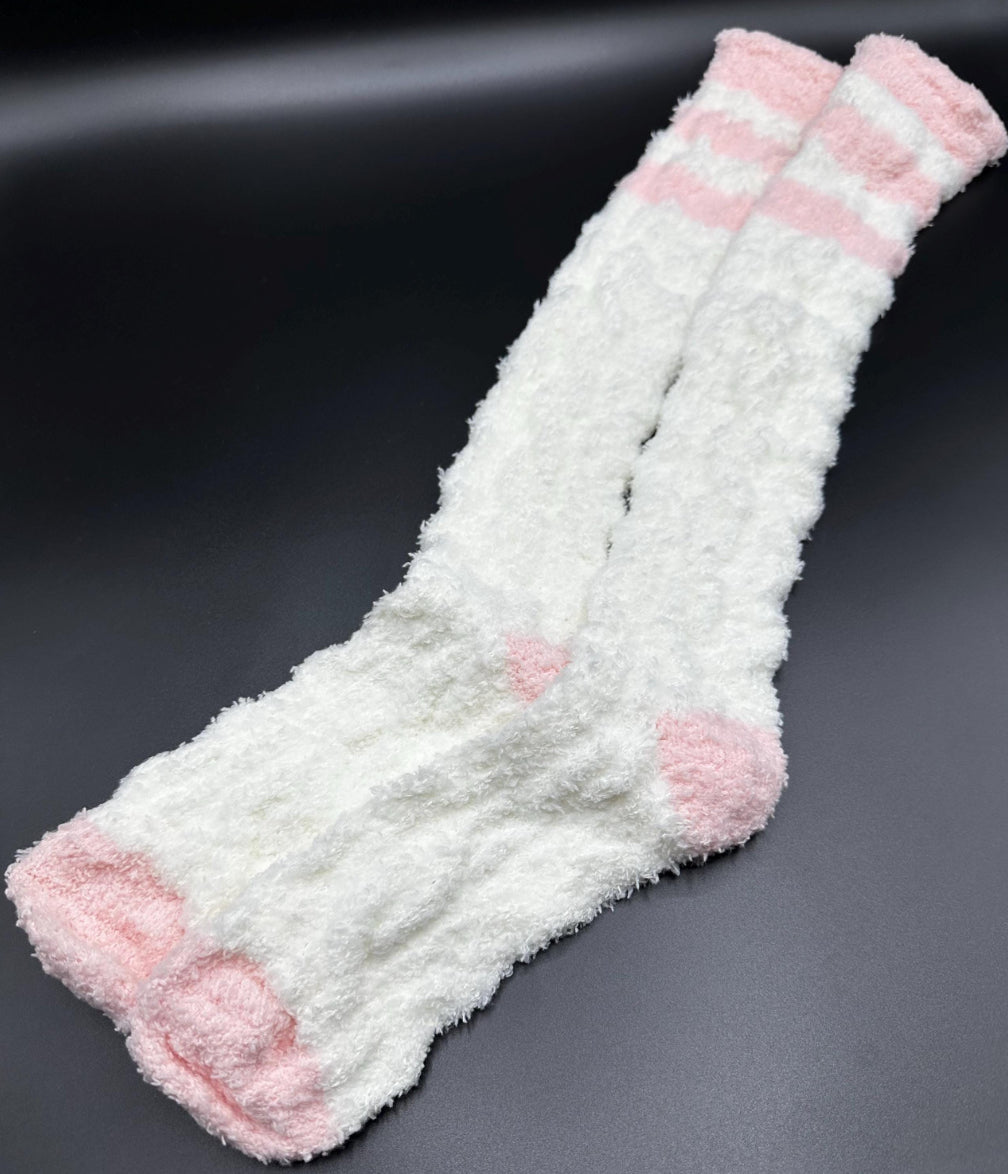 Knee High Fluffy Socks