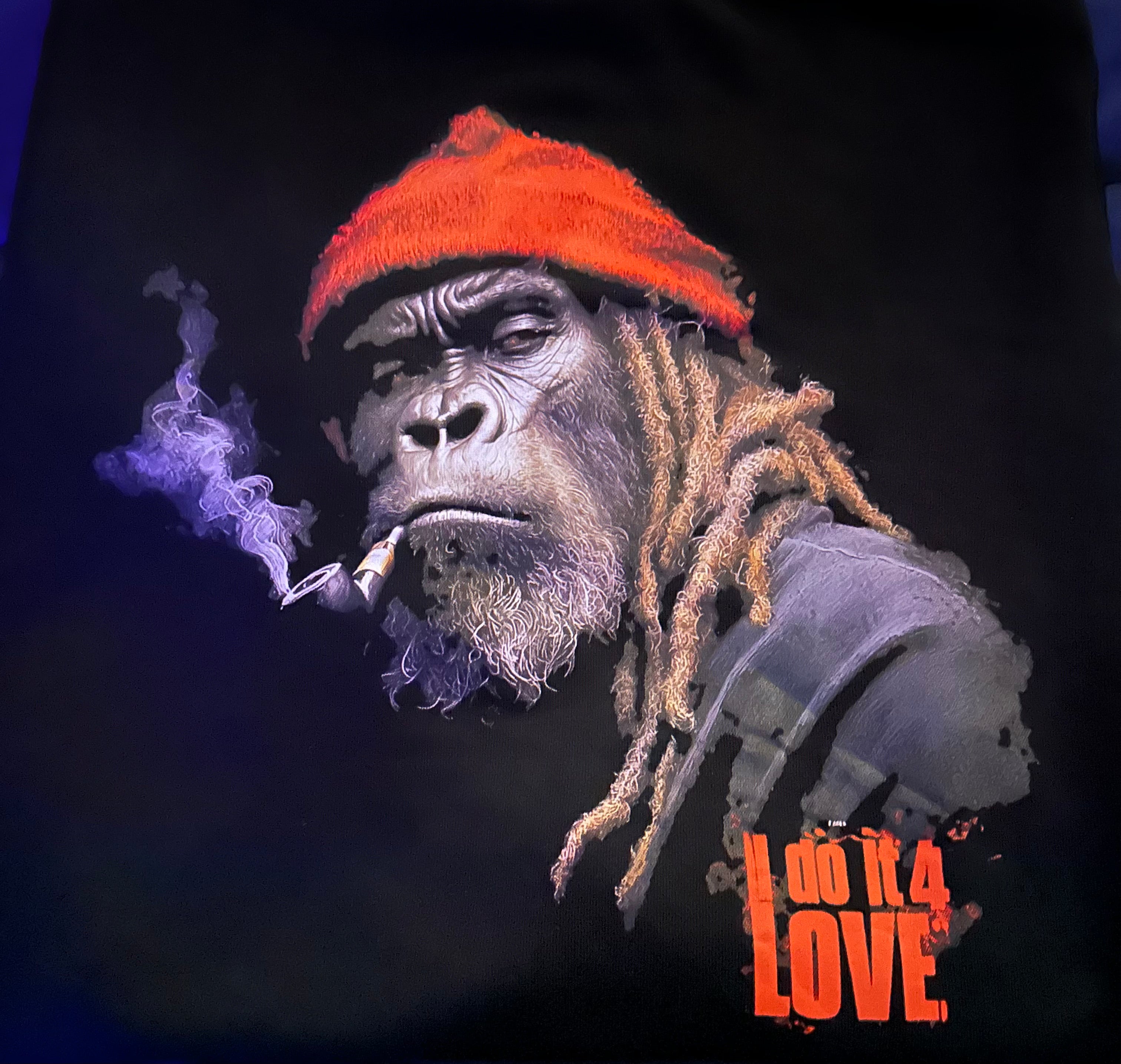 Seasoned Man Gorilla Half-tone