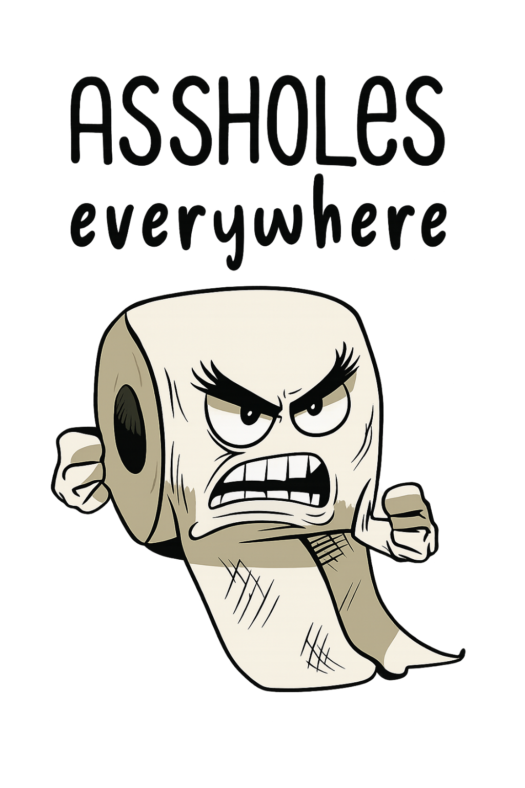 A**Holes Everywhere DTF transfer