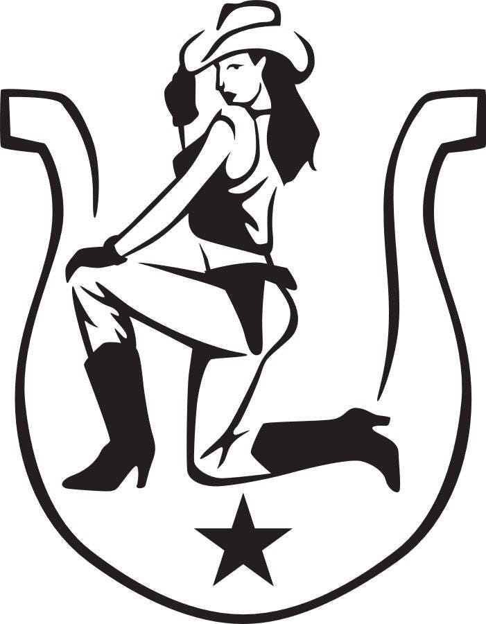 BORN COWGIRL SVG