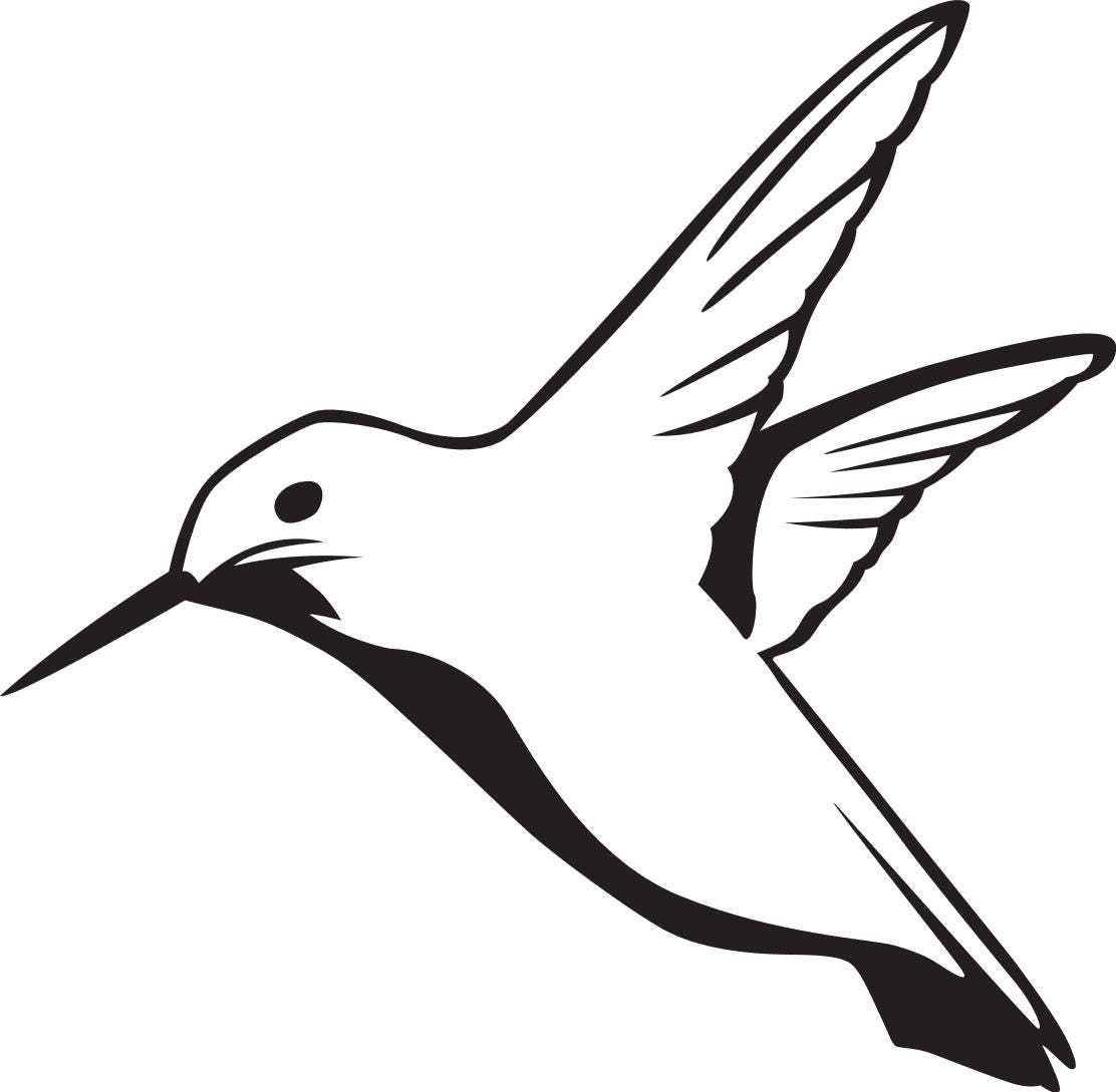 HUMMINGBIRD FLOAT SVG